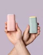 laSaponaria Aplikátor na tuhý deodorant - znovuplnitelný Šedozelený - v elegantních barvách